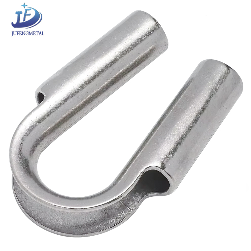 Customtube Thimble Stainless Steel Wire Cable Thimbles Open Tube Type Rope Thimble