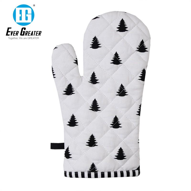 2024 Factory Custom 100% Oven Mitts, Kitchen Helper, Heat Resistant Cotton Oven Mitts