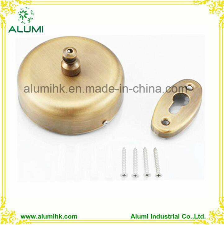Hotel Stainless Steel Cloth Line Bronze Round Shape