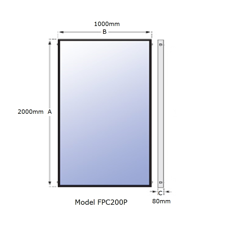Sunrain High Pressure Thermosyphon Black Film Flat Plate Solar Panels for Solar Water Heater