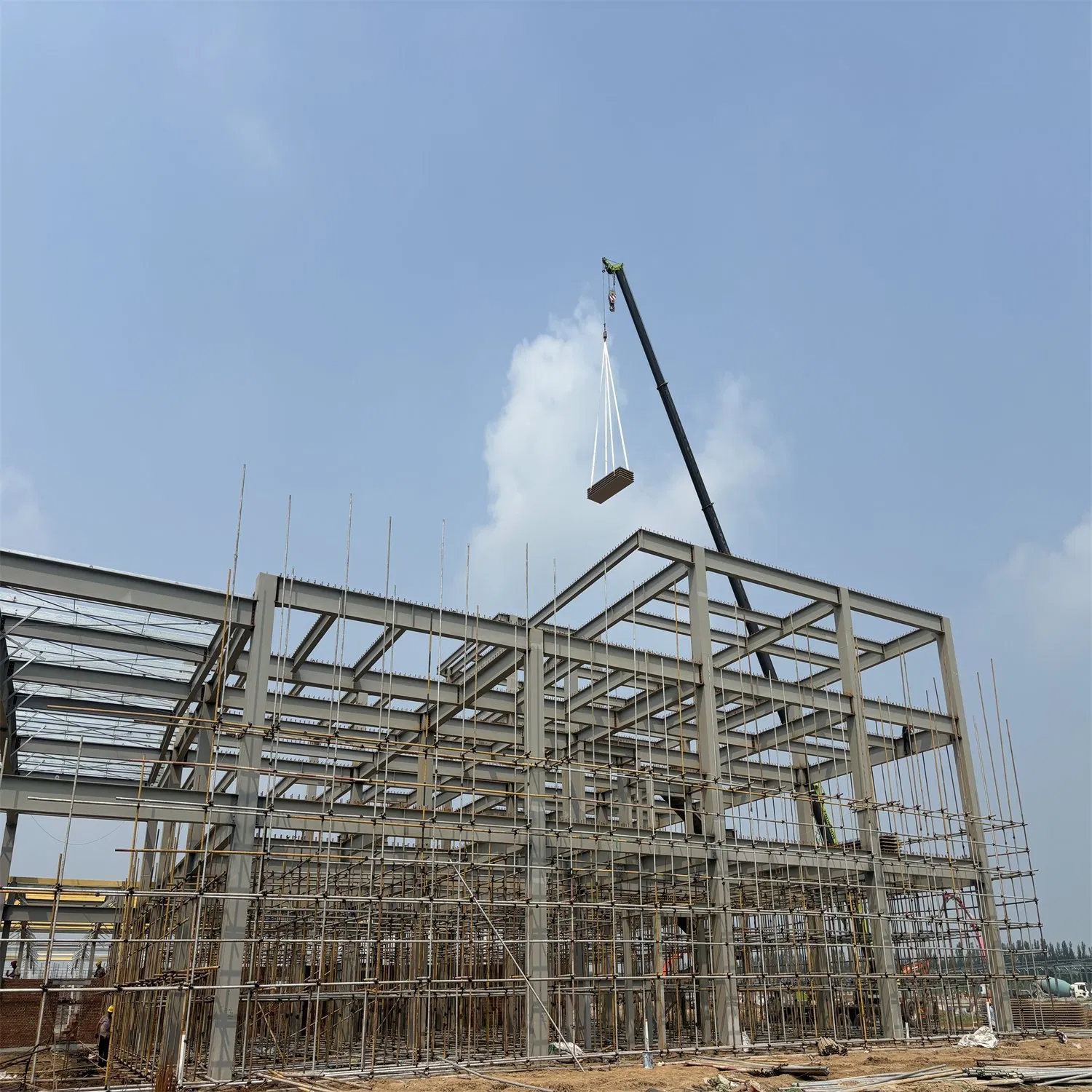 Factory Fabrication Price High Rise Prefabricated Steel Structure Construction for Peb Metallic Warehouse Workshop Hangar Shed Building for Garage/Hangar