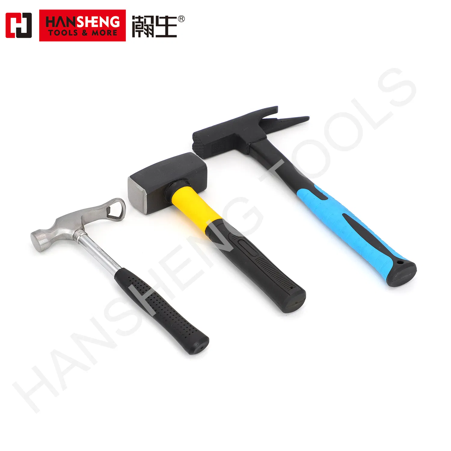 16oz Machinist Hammer with Wooden Handle by Hansheng