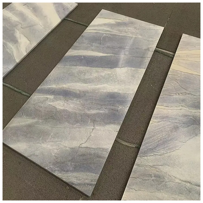 Royal Blue Macaubas Quartzite Floor and Wall Tiles