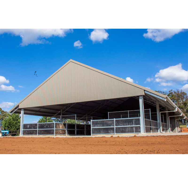 Custom Steel Structure Prefab Steel Fabrication Horse Stable