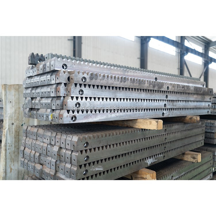 Alimak Elevator Tower Crane Building Hoist Parts Durable Gear Rack Essential Construction Machinery Component