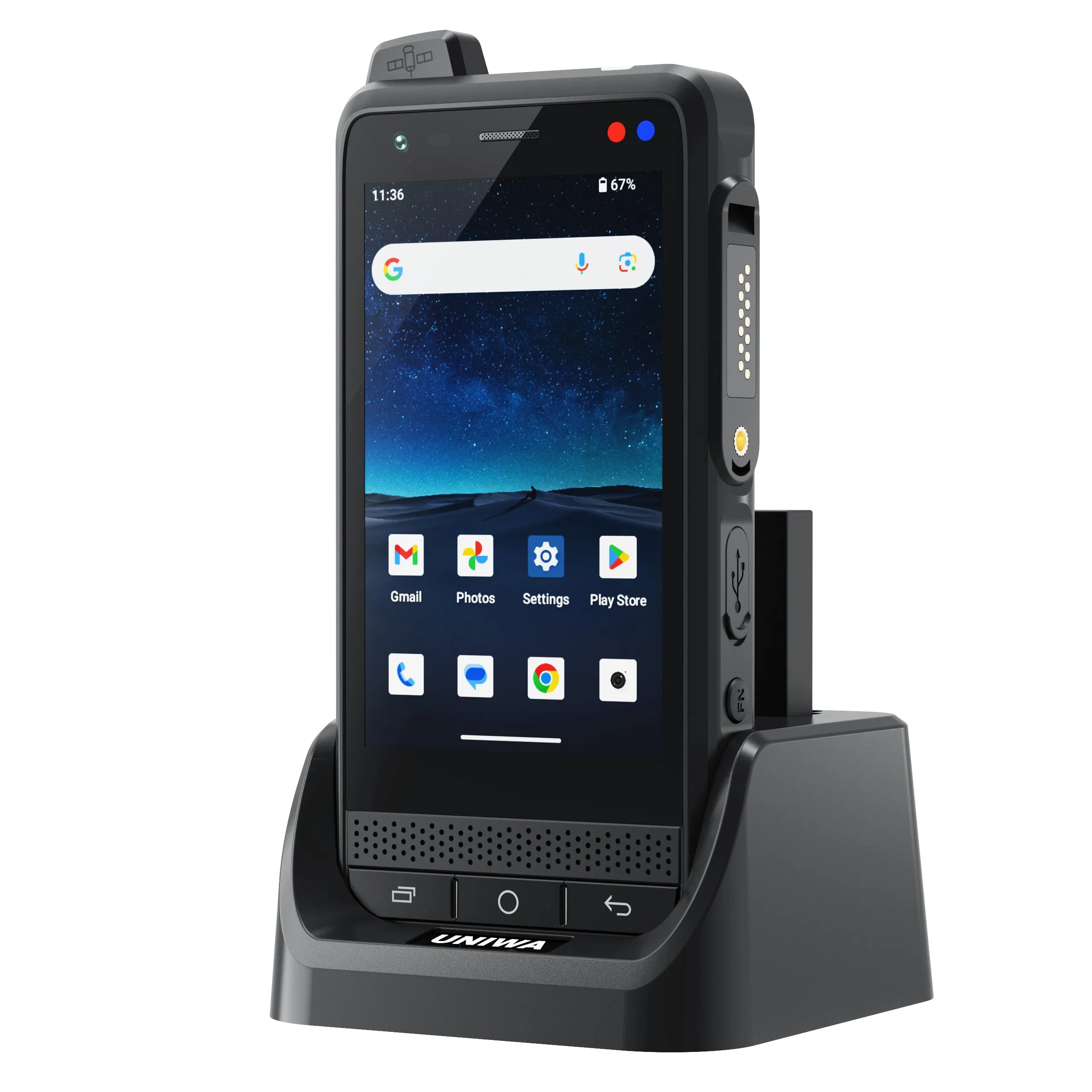Радиостанция Uniwa F400 Android 15, защищенная, IP65
