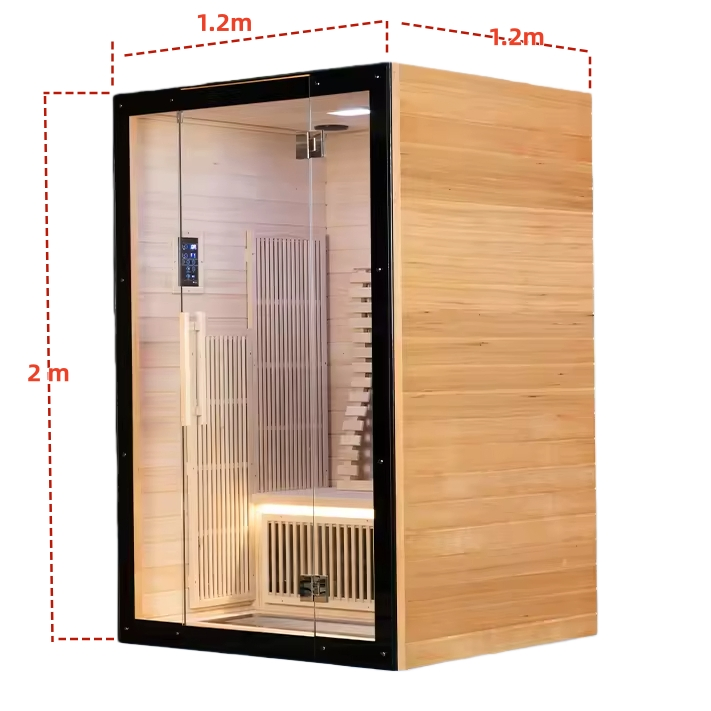 Инфракрасная сауна из канадской тсуги на 2 персоны