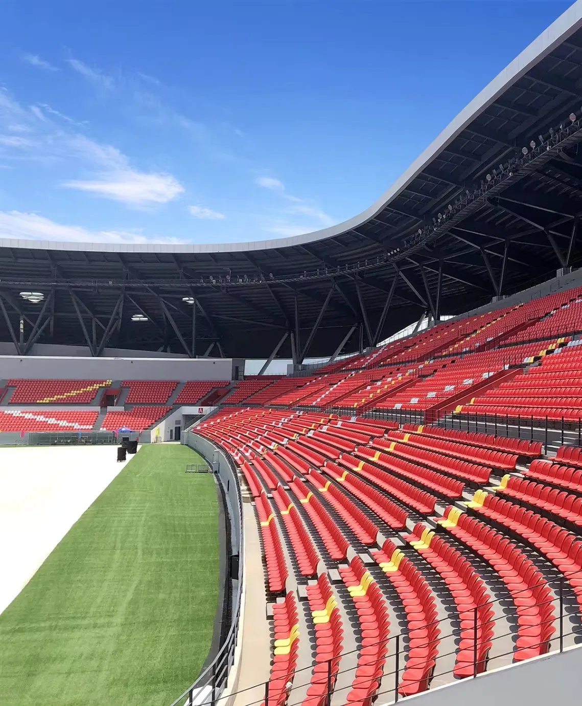 2025 China 600 Seaters Galvanized Grandstand Bleacher Seats for Outdoor Stadium