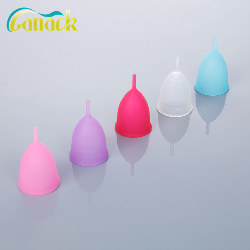 Hot Selling Ladies Menstrual Cup FDA 100 Medical Silicone