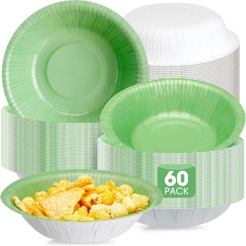 Vibrant 16 Oz Grass Green Snack Bowl for Parties