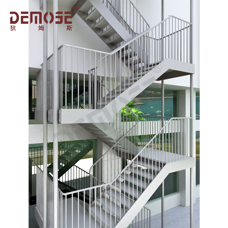 Durable Outdoor Inxo Steel Staircase with Sleek Design for Modern Homes (DMS-H1011)