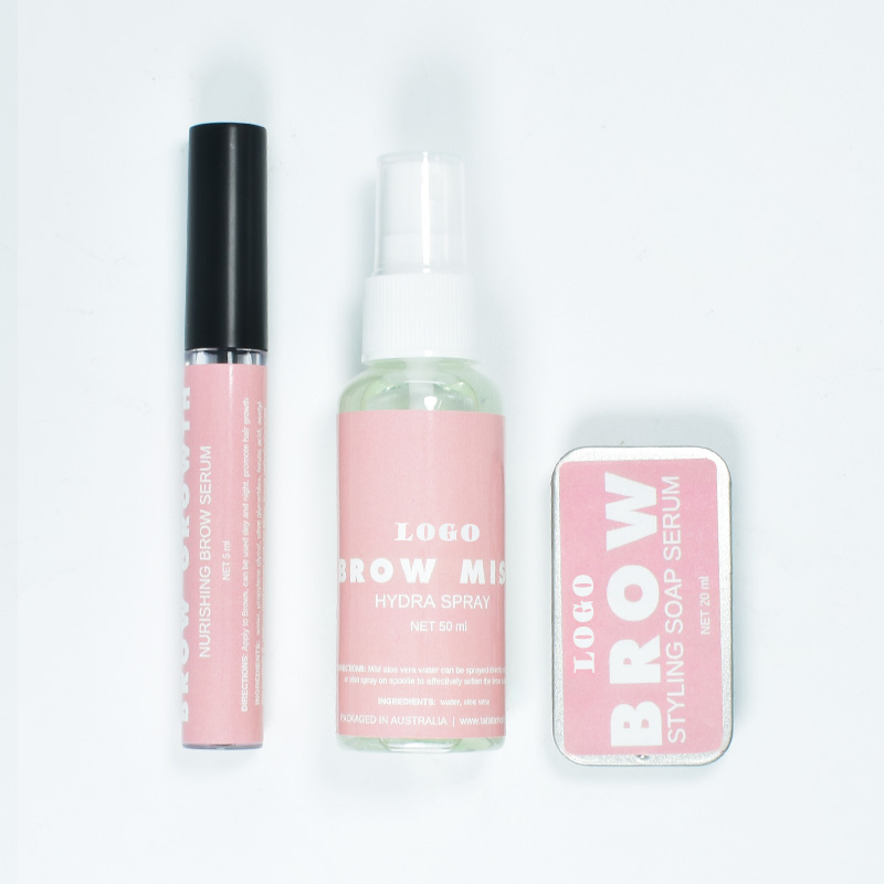 Brows Soap Kit with Aloe Mist Brow Growth Serum Eyebrow Styling Set