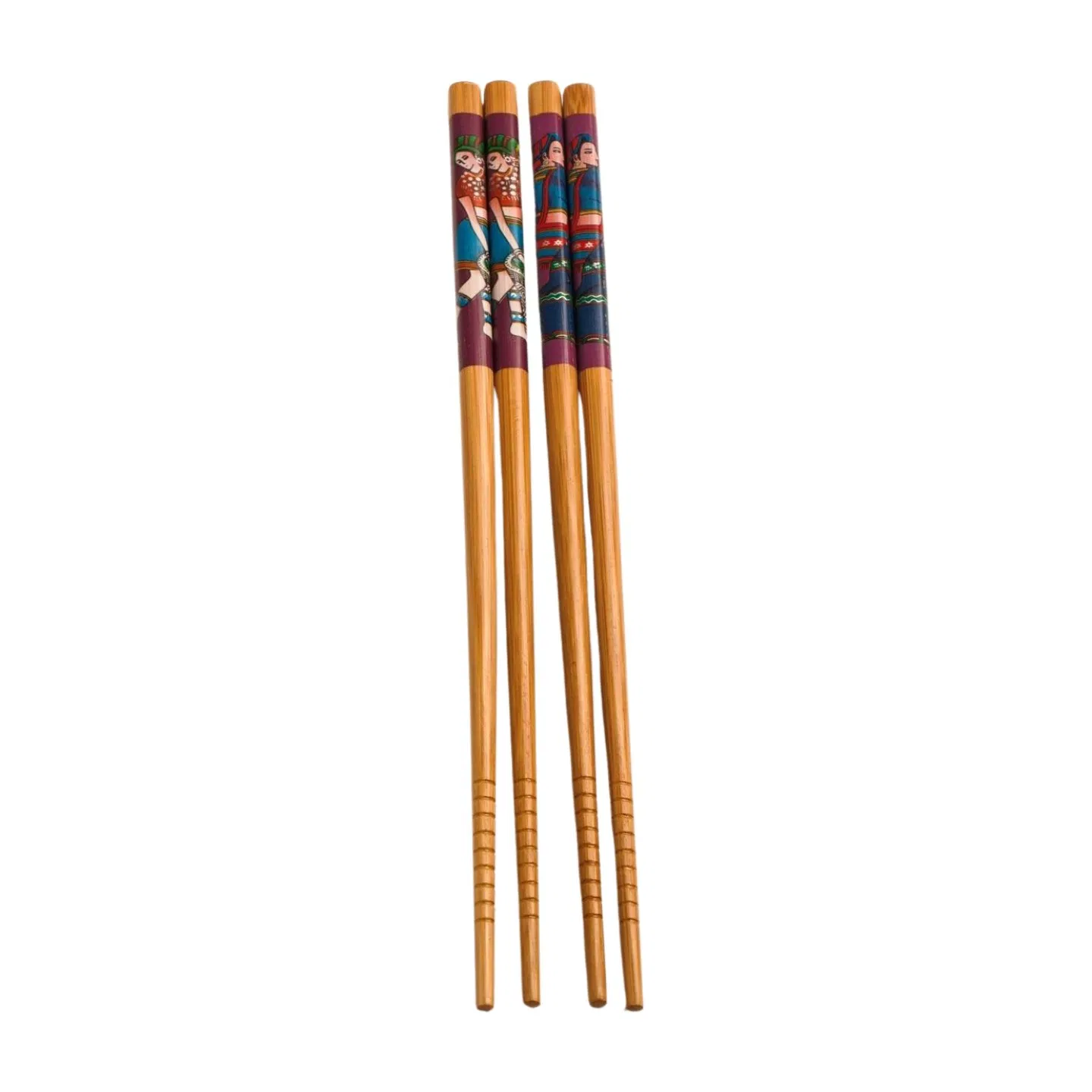 Disposable Round Twins Tensoge OPP Bag Paper Seal Bamboo Chopsticks