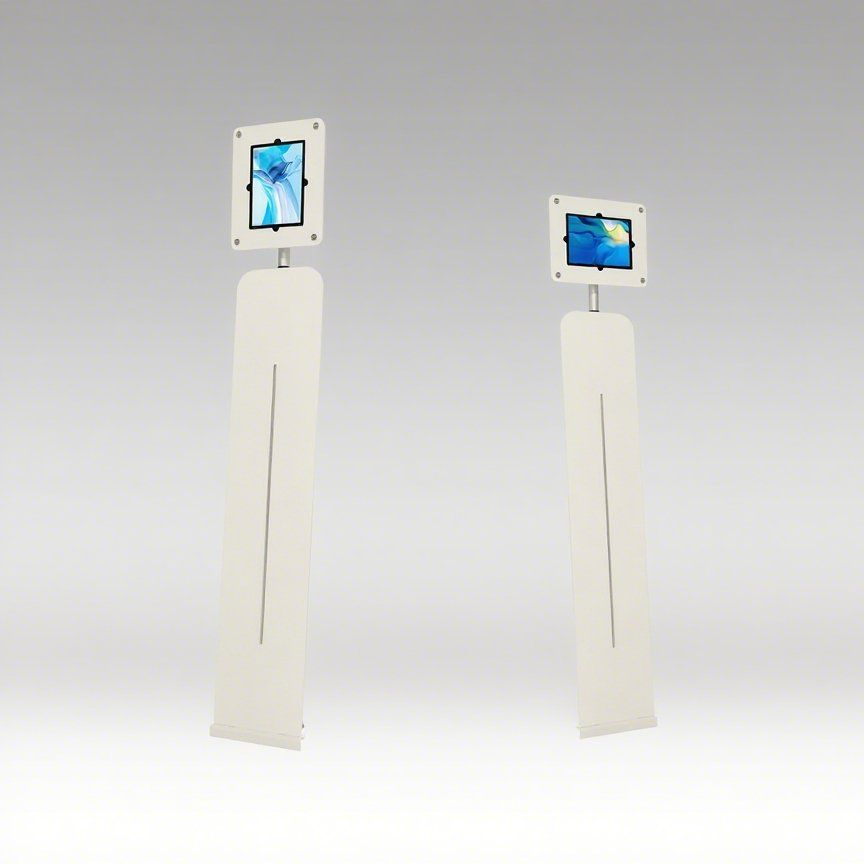 High Quality Floor-Standing iPad Bracket with Italian Design Matching Booth Promotion Table