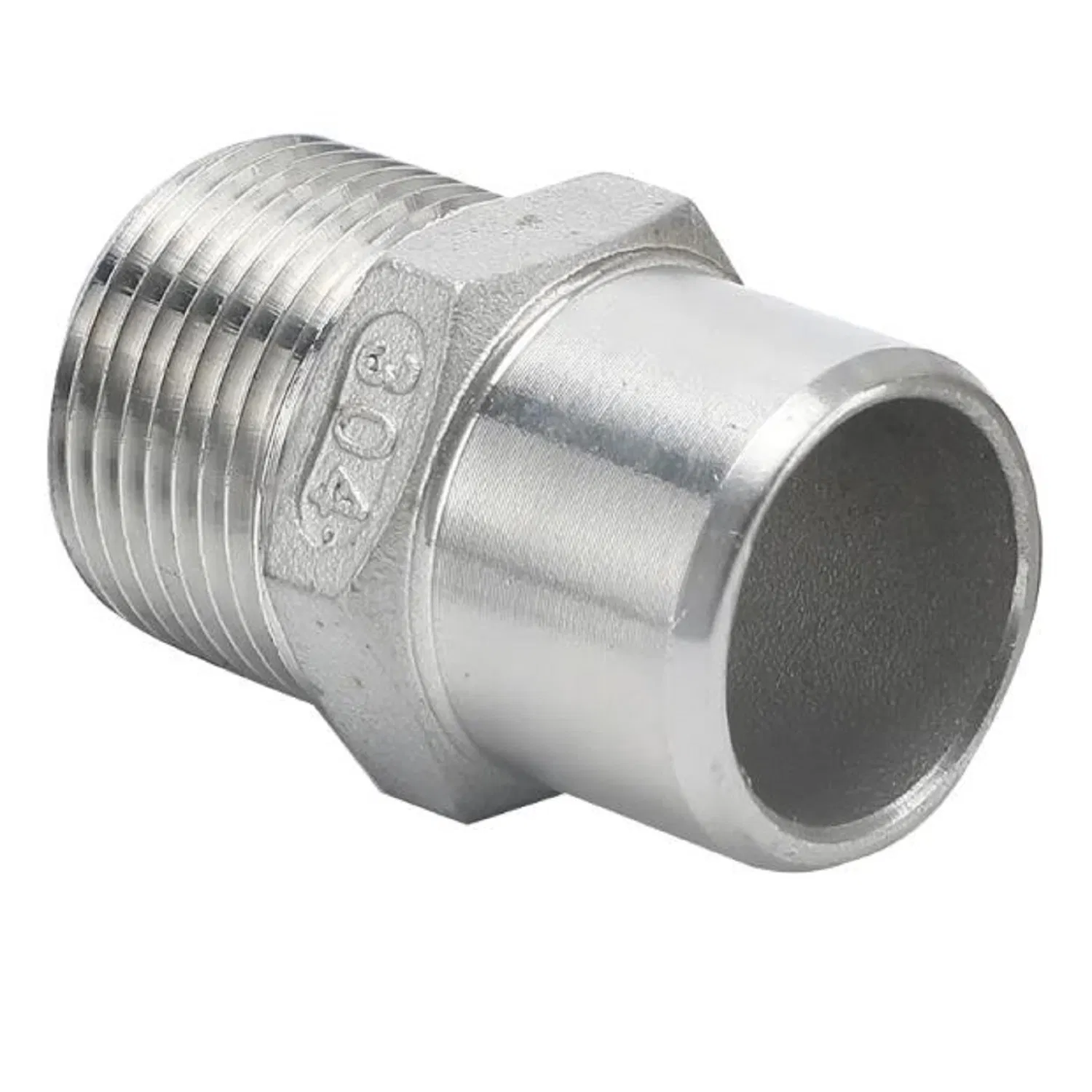 Stainless Steel Pipe Fitting Weld Hex Nipple Fittings Male Thread Welding Union