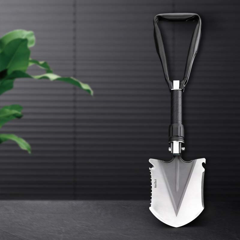 Nextool Multifunctional Tool Stainless Steel Pickaxe Folding Shovel with Anti-Rust