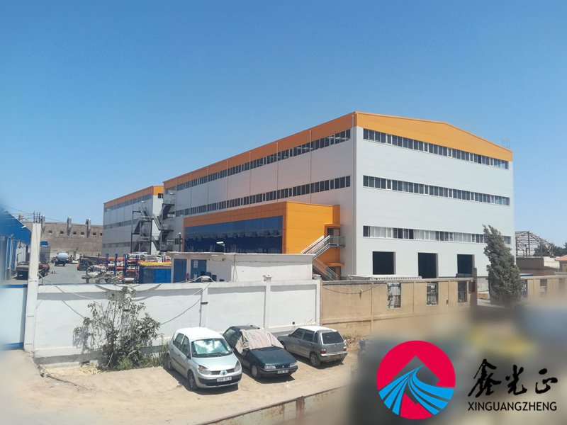 High Quality Light Steel Fabricated Double-Deck Structural Steel House Sample Customization