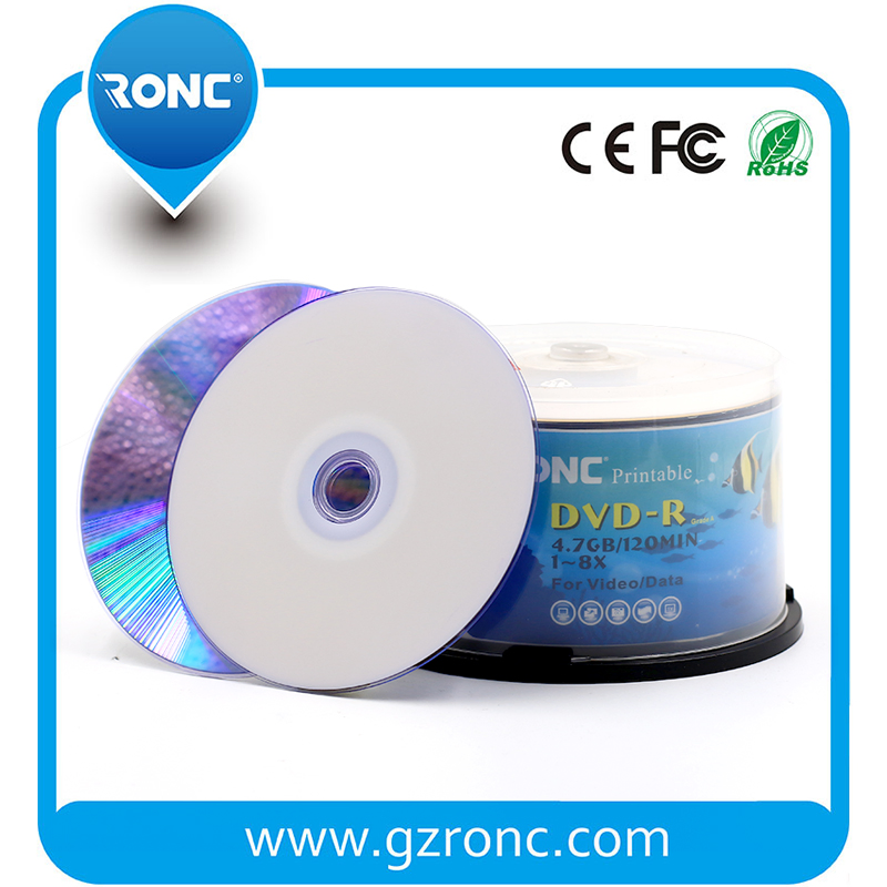 DVD-R диски 4.7GB 16x, 50 шт.