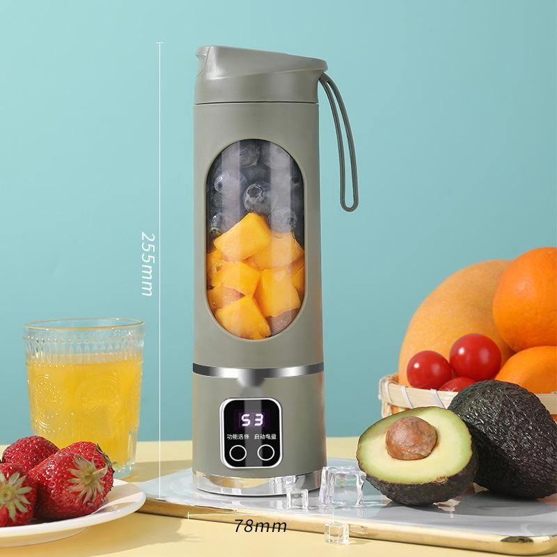 Portable Electric Citric Fruit Juicer Battery Smoothie Juice Blender Cups USB Rechargeable Blender