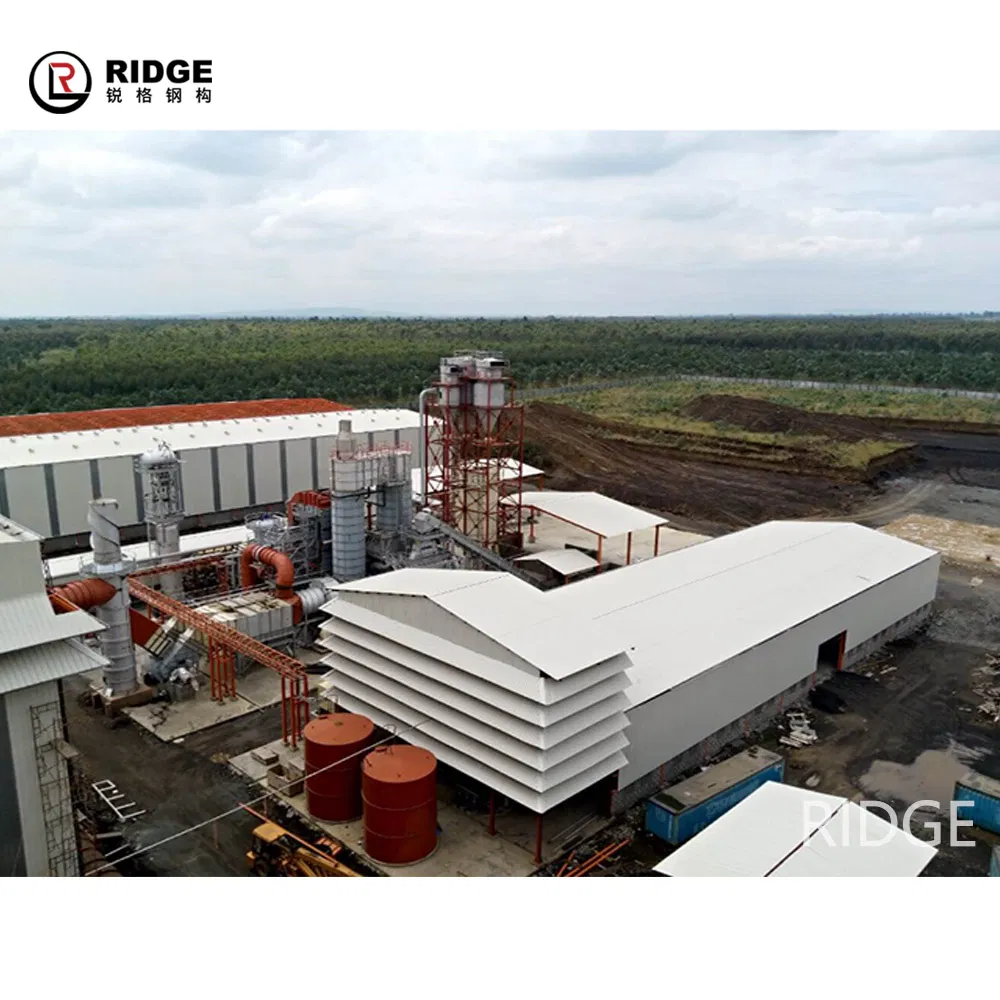 Factory Price Commercial Industrial Fabricated Steel Workshop Industrial Building