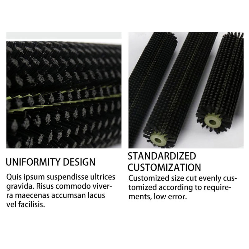 Полировальная щётка абразивная нейлоновая цилиндрическая