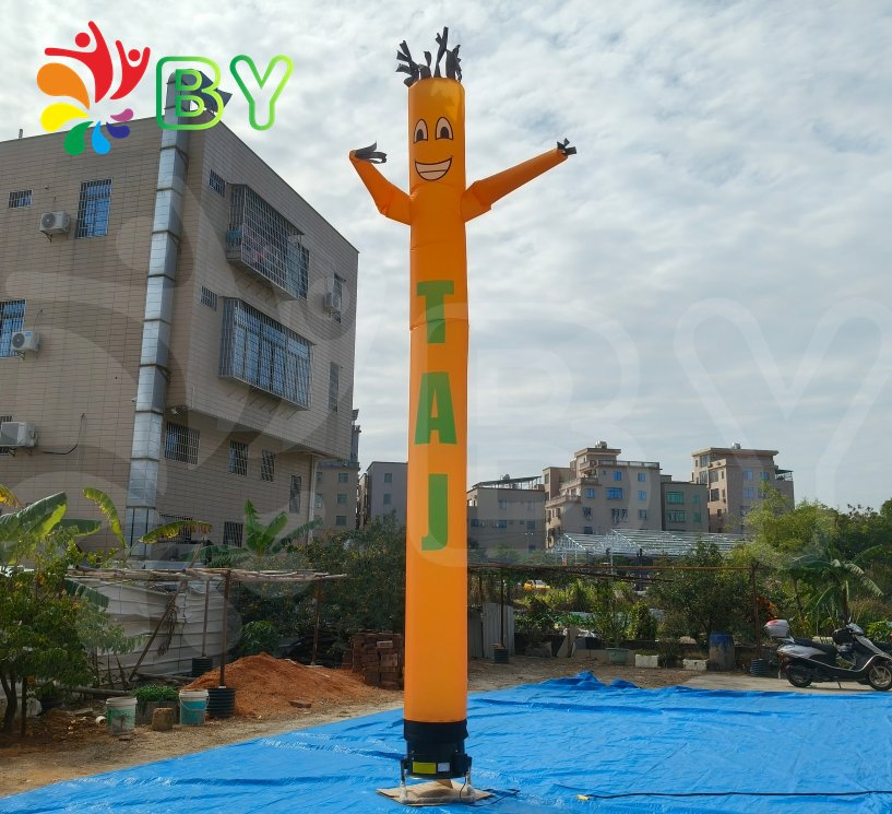 Outdoor Giant Inflatable Air Dancers Sky Road Advertising Inflatable Signs