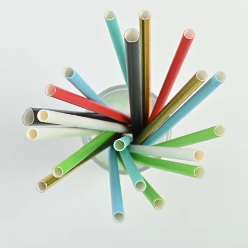 Premium Black Flexible Plastic Drinking Straws - Individually Wrapped for Convenience