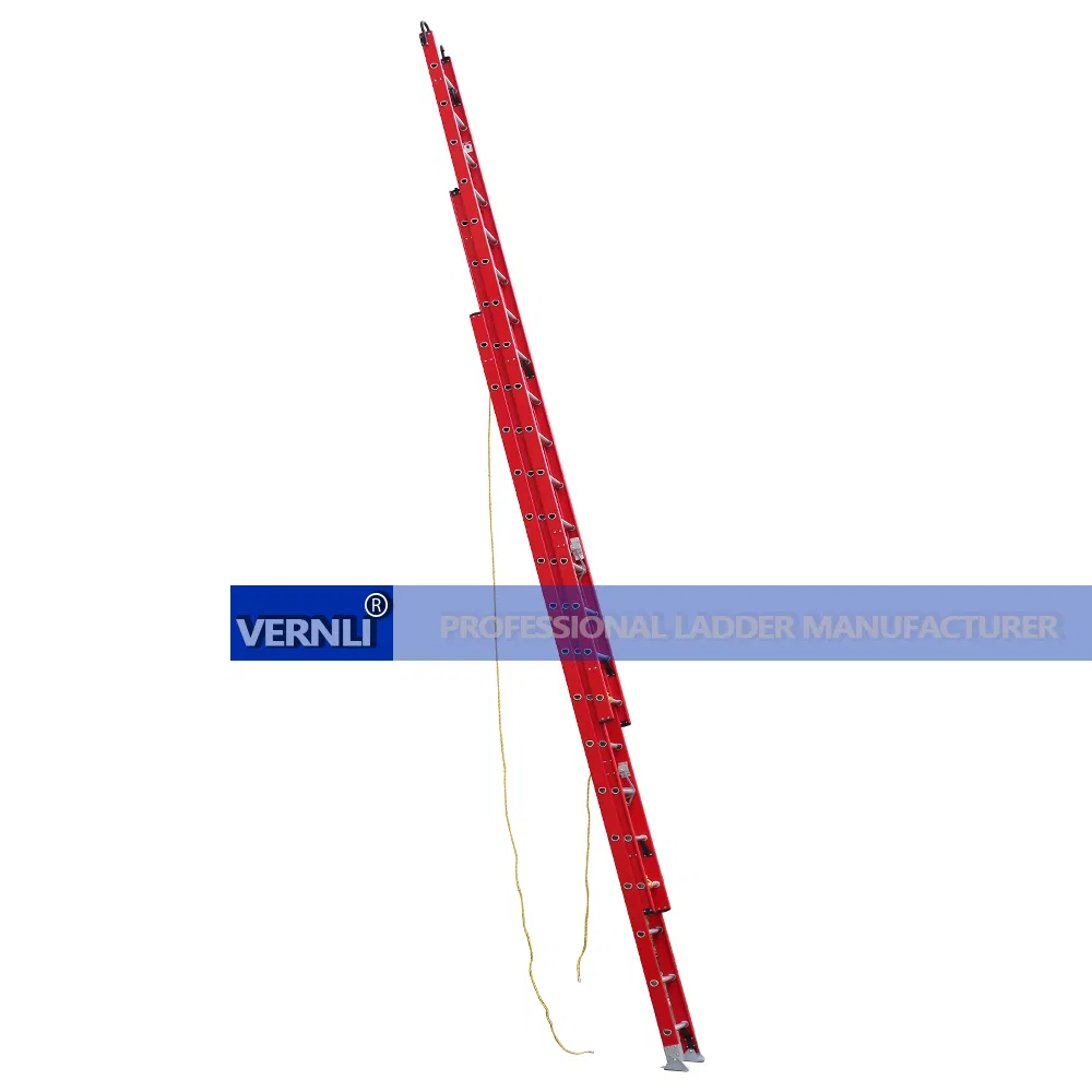 3*8 Step FRP Step Extended Fiberglass Foldable Non-Conductive Ladder