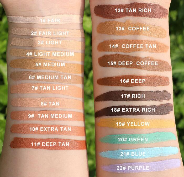 Squeeze Tube Matte Concealer Waterproof Brighten Vegan Cruelty Free Liquid Concealer
