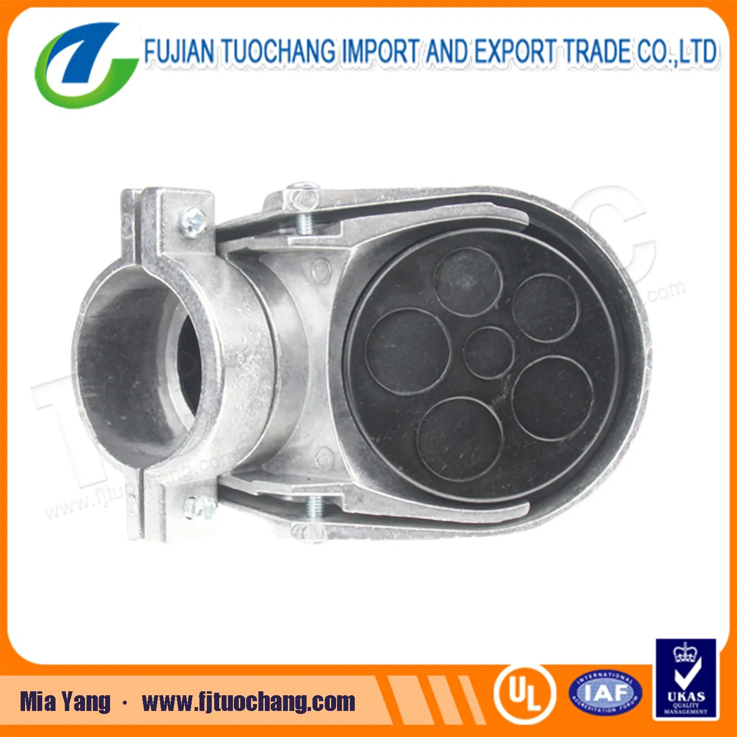Aluminum Service Entrance Cap Weatherhead Clamp on Type