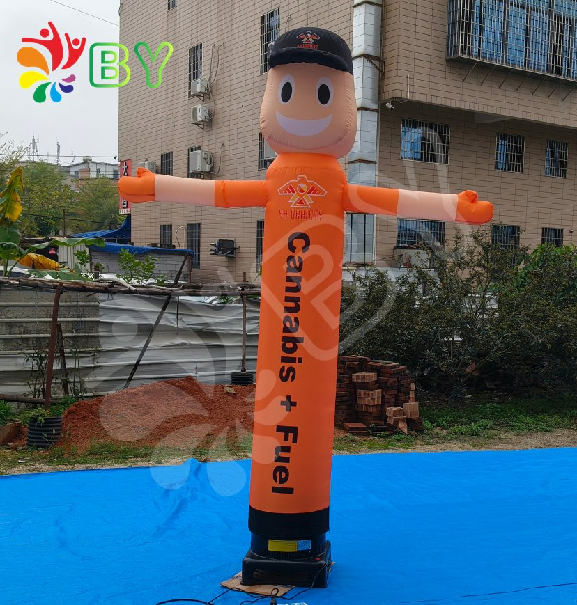 Factory Customized Inflatable Sky Air Dancer Dancing Man with Blower for Advertising