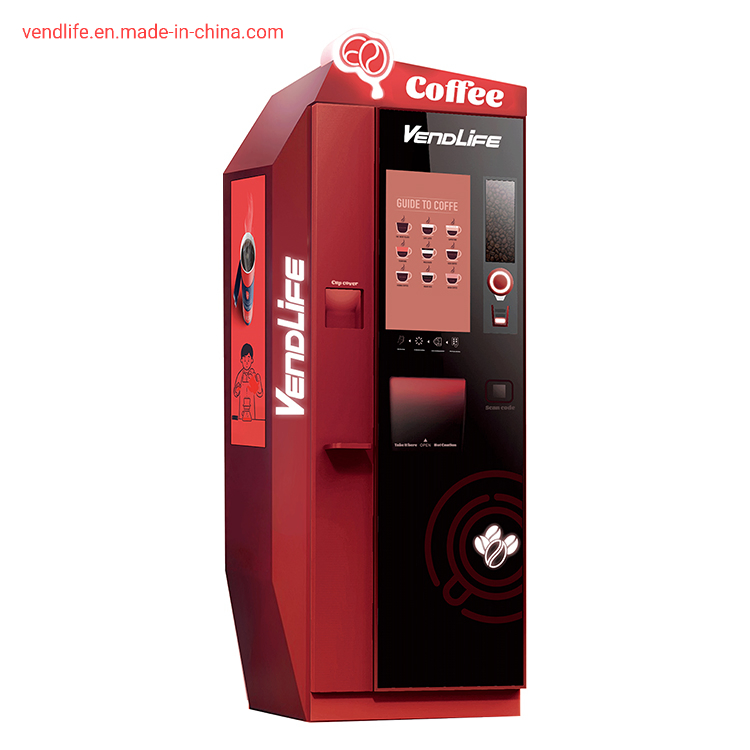 China Supplier Commercial Restaurant Equipment Coffee Maker Vendlife Vending Machine