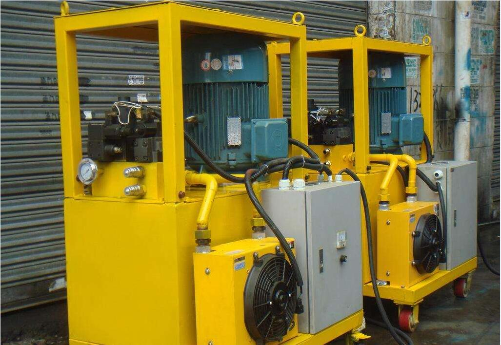 Diesel Engine Drive Hydraulic Power Unit for Oil and Gas Drilling Rig