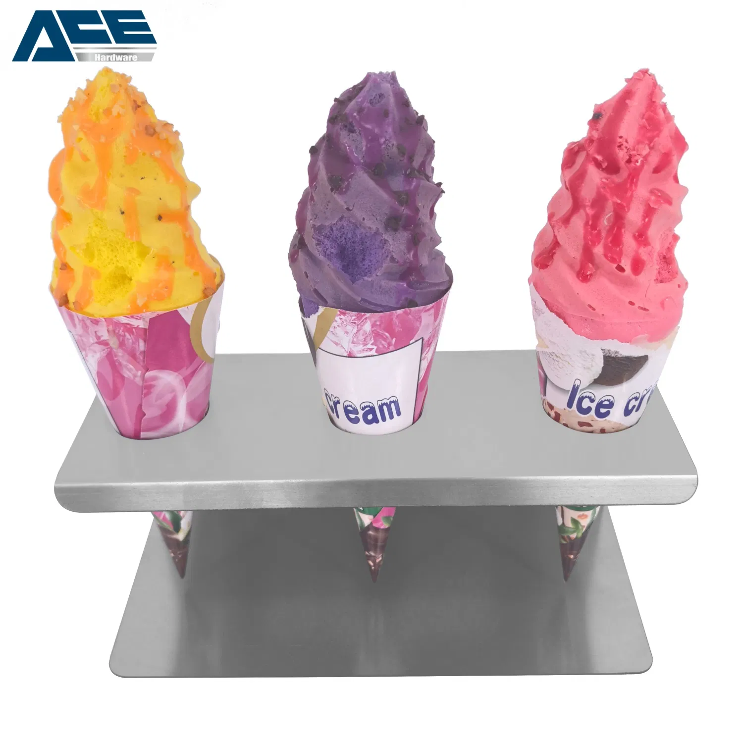 Commercial Stainless Steel Sauce Bottle Rack - Countertop Seasoning Organizer for Restaurant