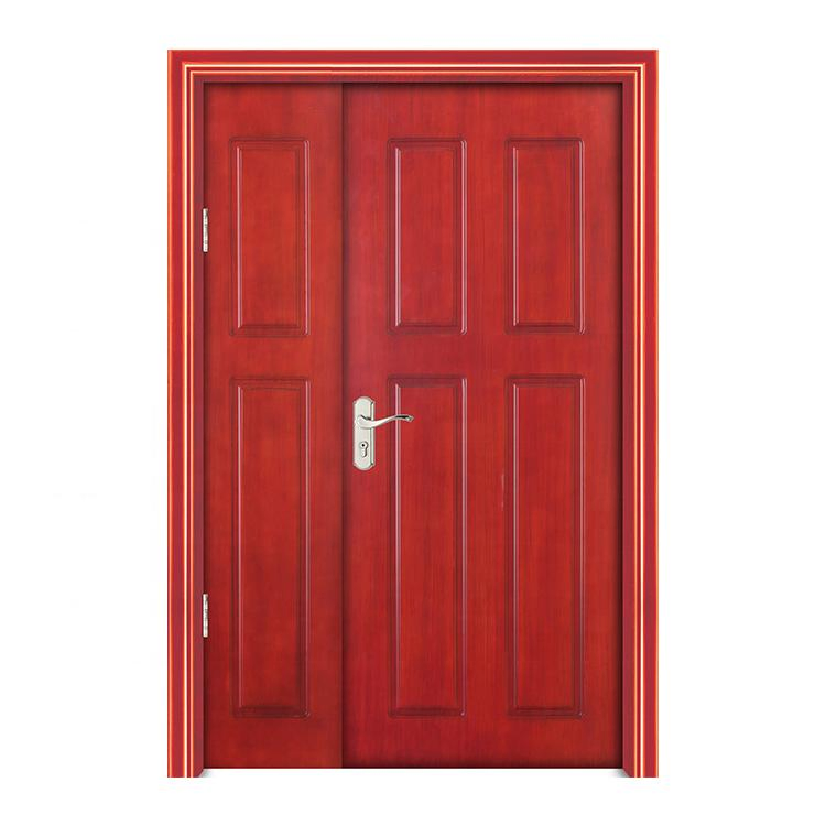 Main Entrance Front Doors Watertight Door Moistureproof Door WPC Doors in China