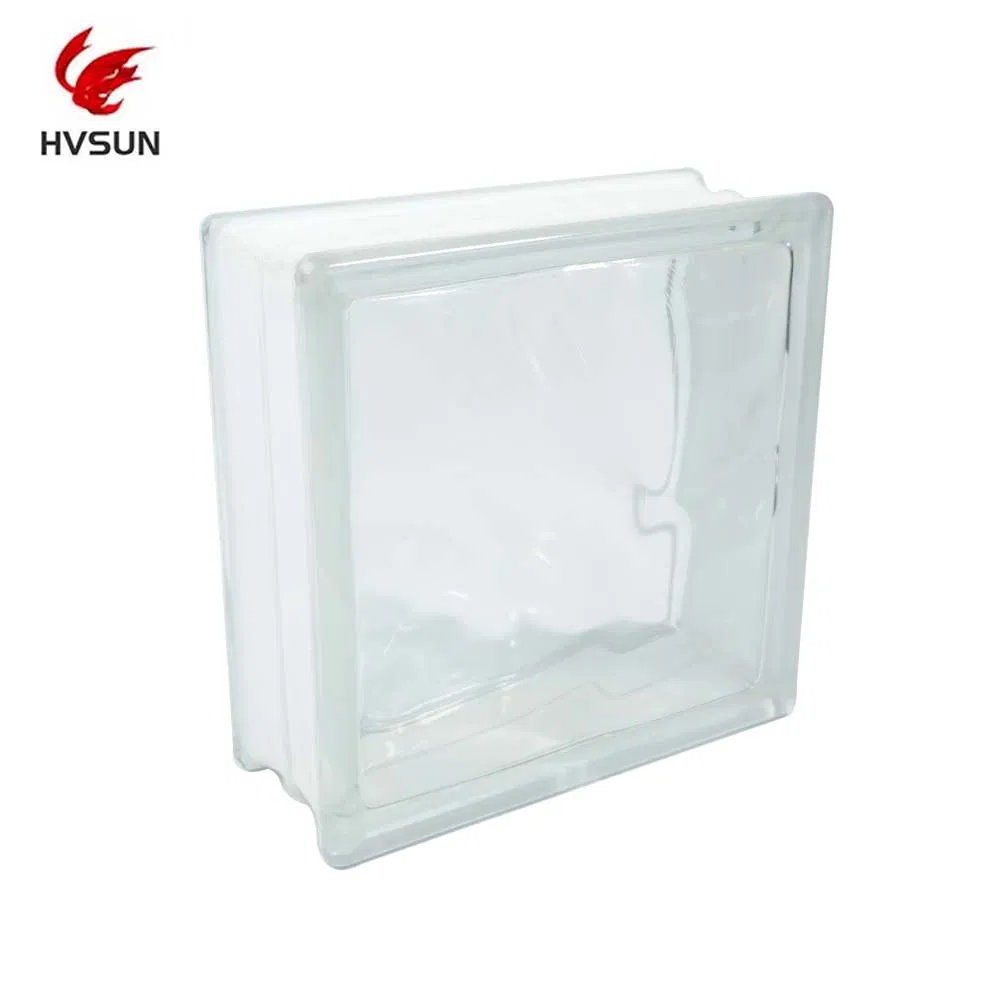 Hollow Inner Color Glass Brick for Decoration High Quality