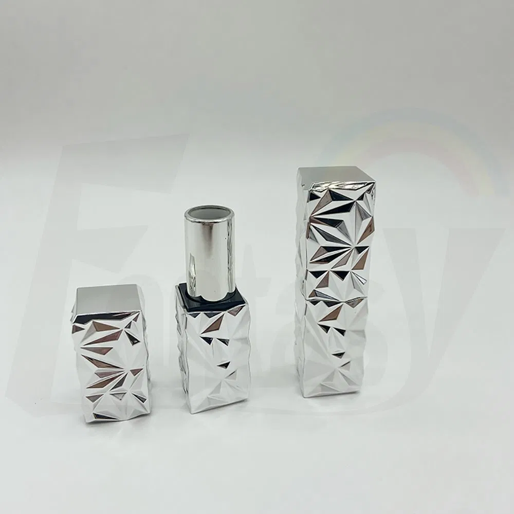 China Supply Unique Shape Aluminum Lipstick Tube Lip Balm Container