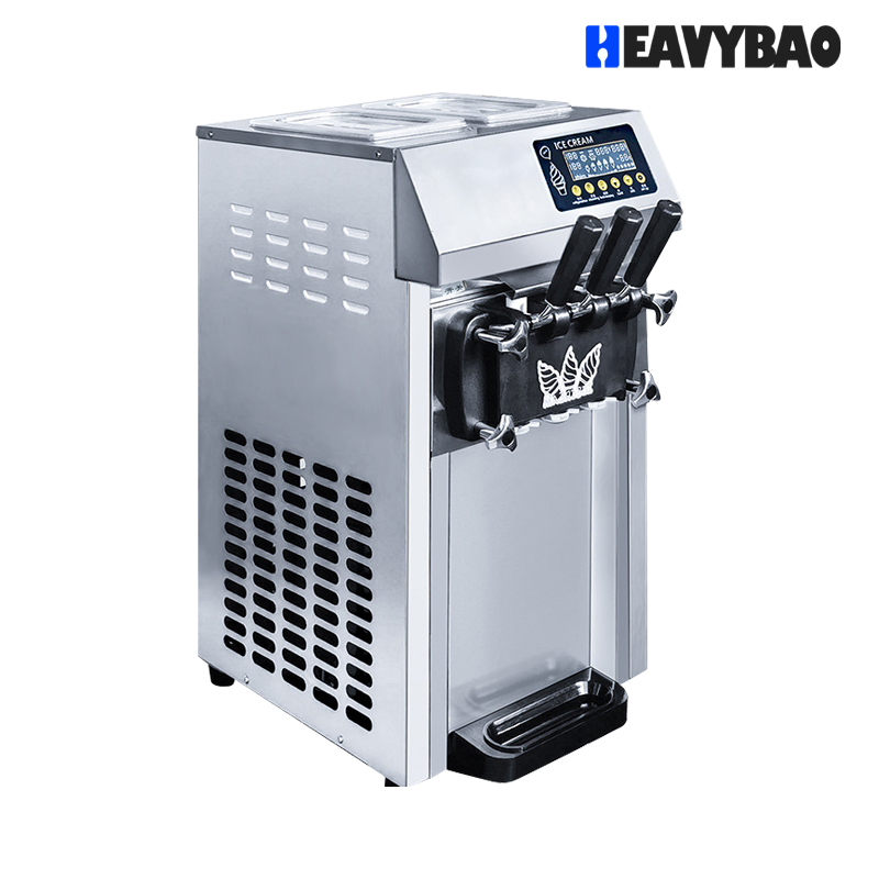 Heavybao Wholesale Table Top Electric Softy Icecream Ice Cream Maker Machine for Sale