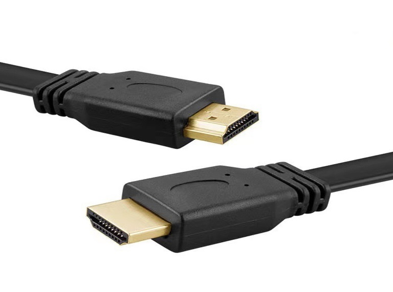 Dual Color High Speed HDMI Flat Cable V2.0 Moulded Plug