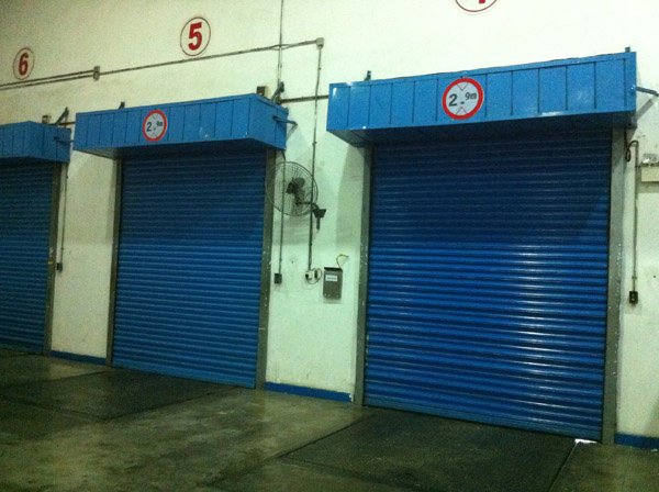 Fire Rated Galvanized Steel Roller Shutter Door Fireproof Steel Roller Shutter