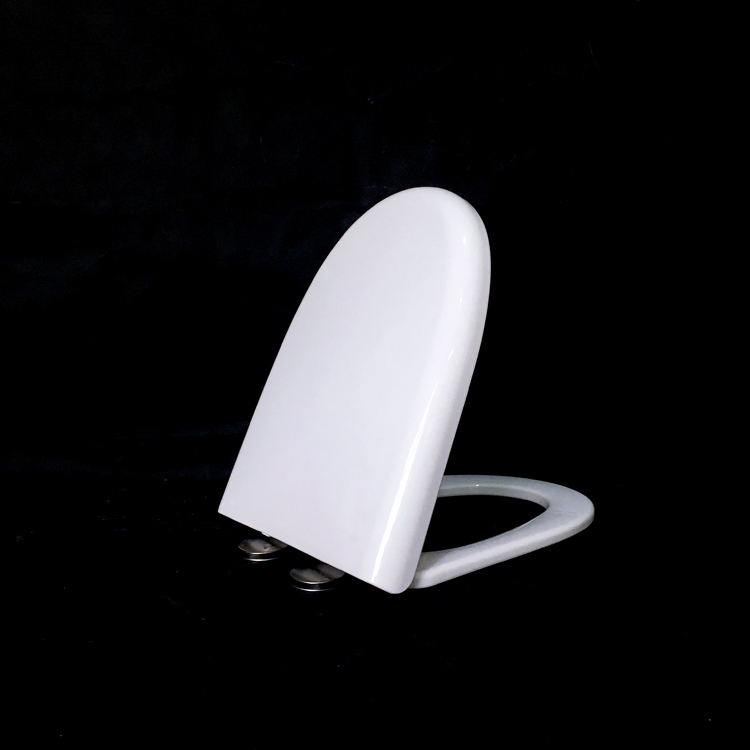 Bathroom Accessories U Shape Soft Hinge Toilet Seat Cover in PP Factory Wholesale Toilet Seat