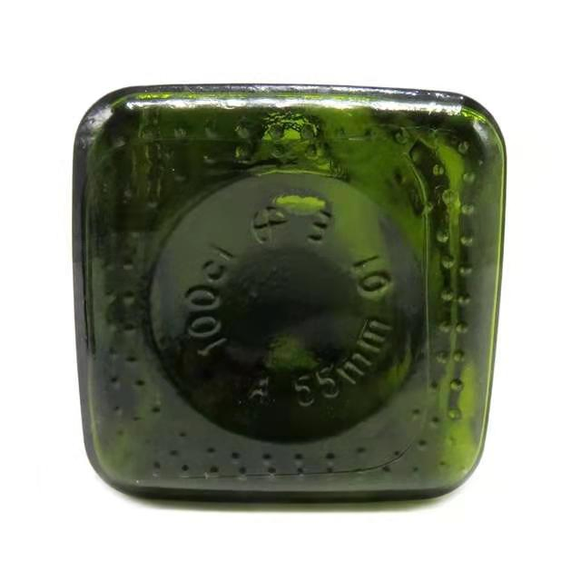 500ml Empty Dark Green Vinegars / Olive Oil Bottle with Metal Caps