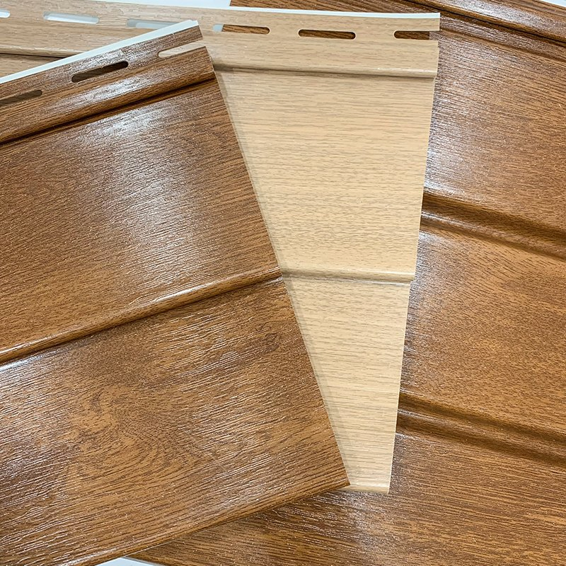 American Dutch Exterior Wall Decorative Panel Vinyl Siding Wood Grain Roof Siding