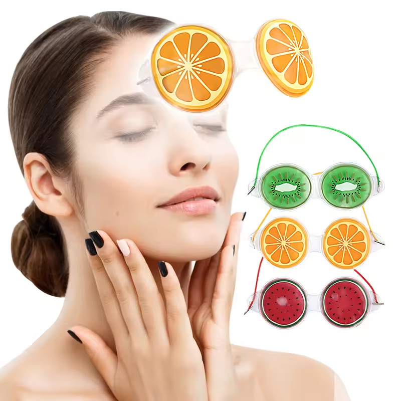 Reusable Cooling Sleeping Eye Mask Gel Inserts Cold Pack Gel Eye Mask Cooling Eye Pad