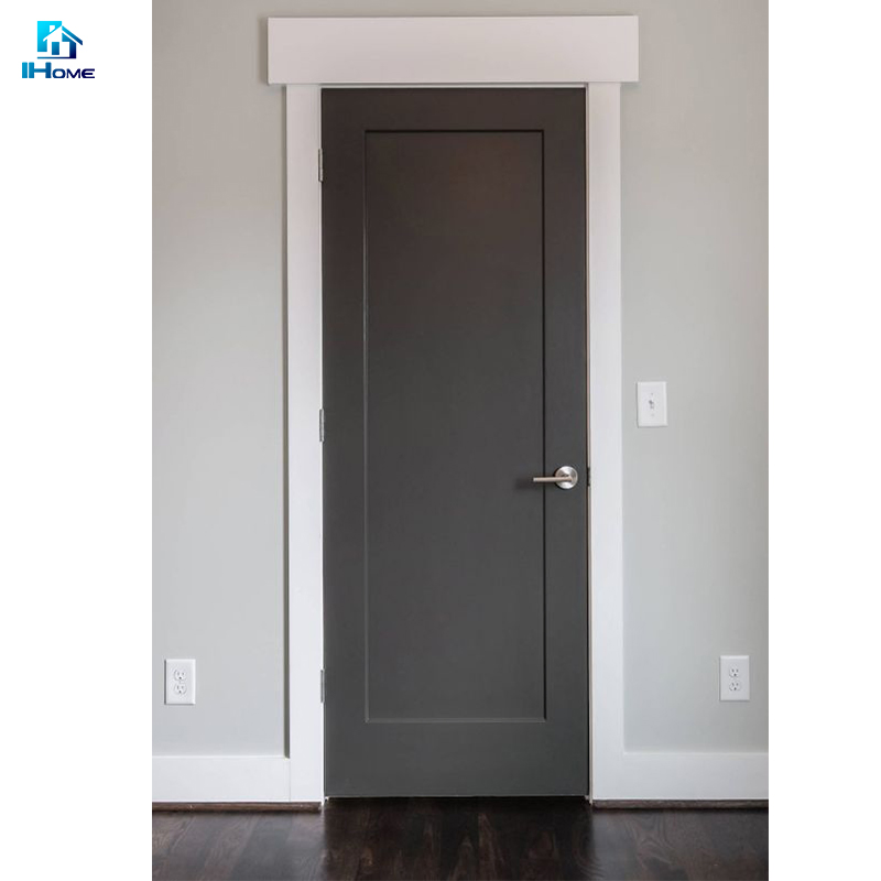China Solid Teak Wood Doors Best Price Customized Residential Interior Sound Proof Solid Wood Door