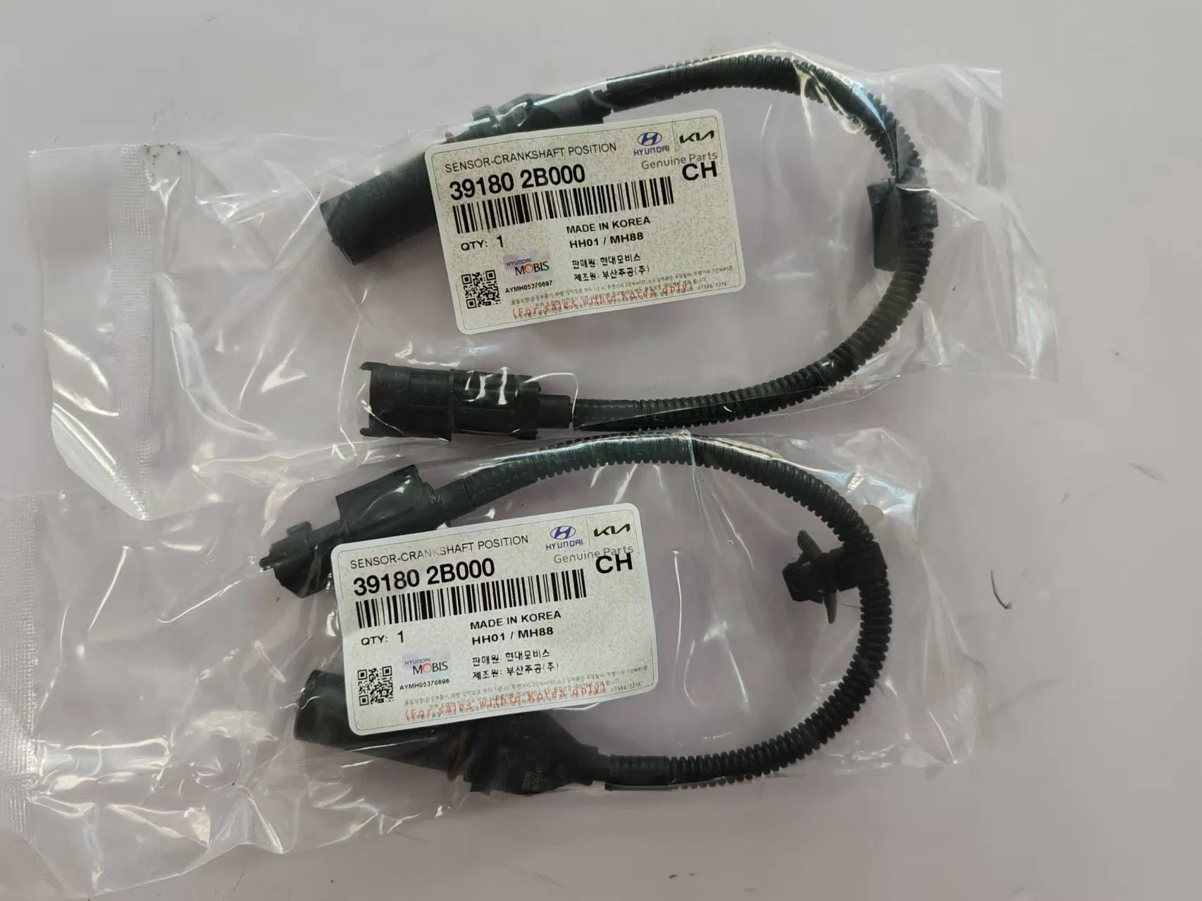 Датчик положения коленвала Hyundai 39180-2B000