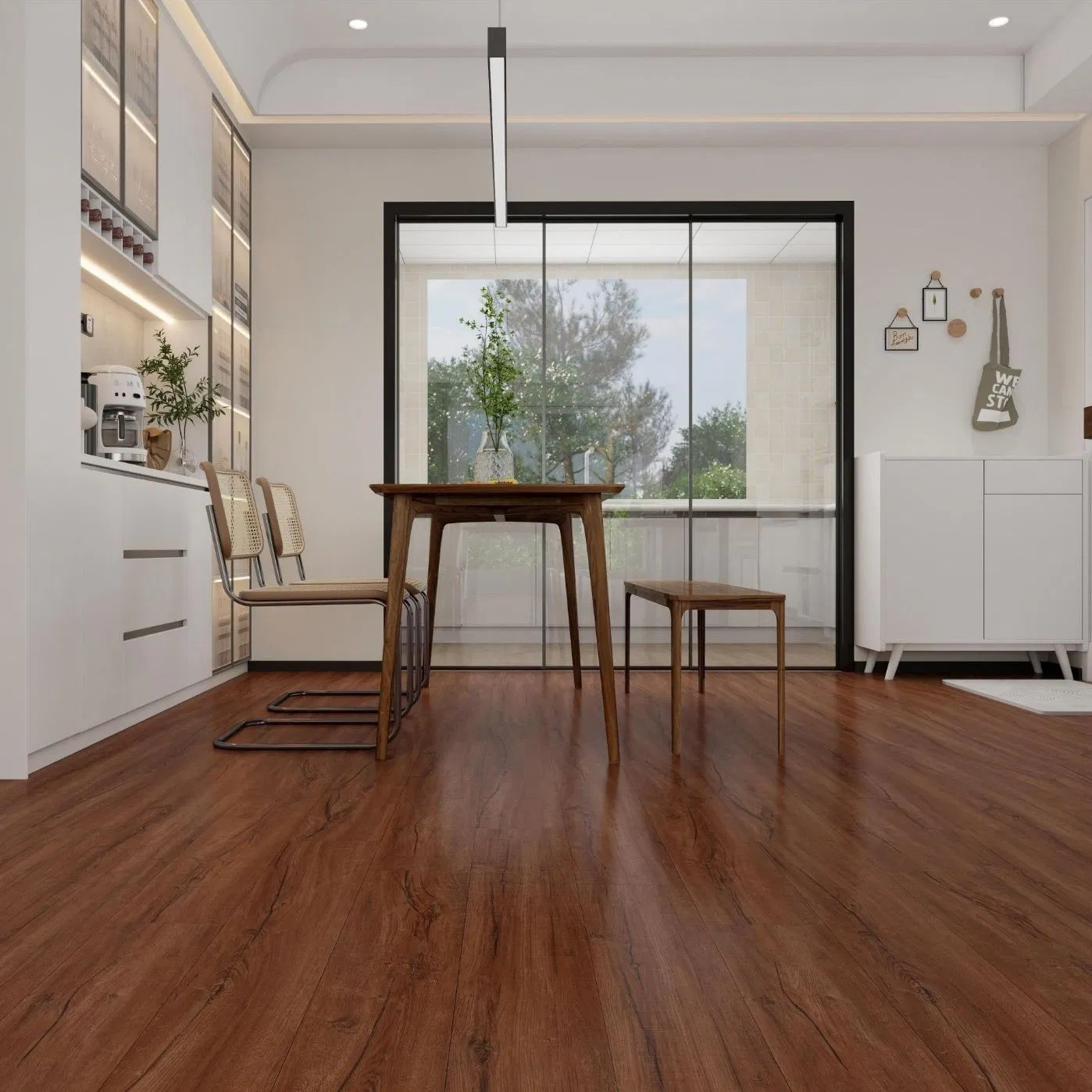 Коммерческий SPC-ламинат 5мм Modern Indoor, влагостойкий