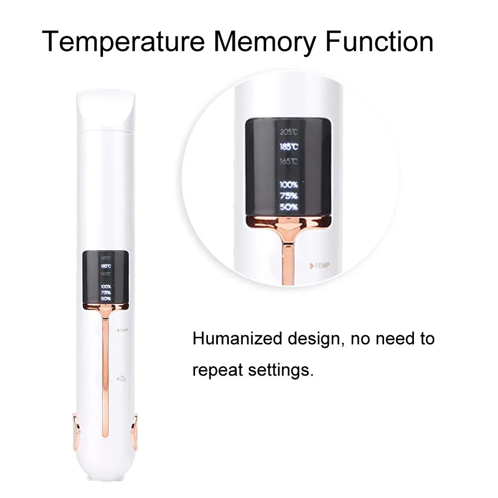 Rechargeable Cordless Hair Straightener Flat Iron