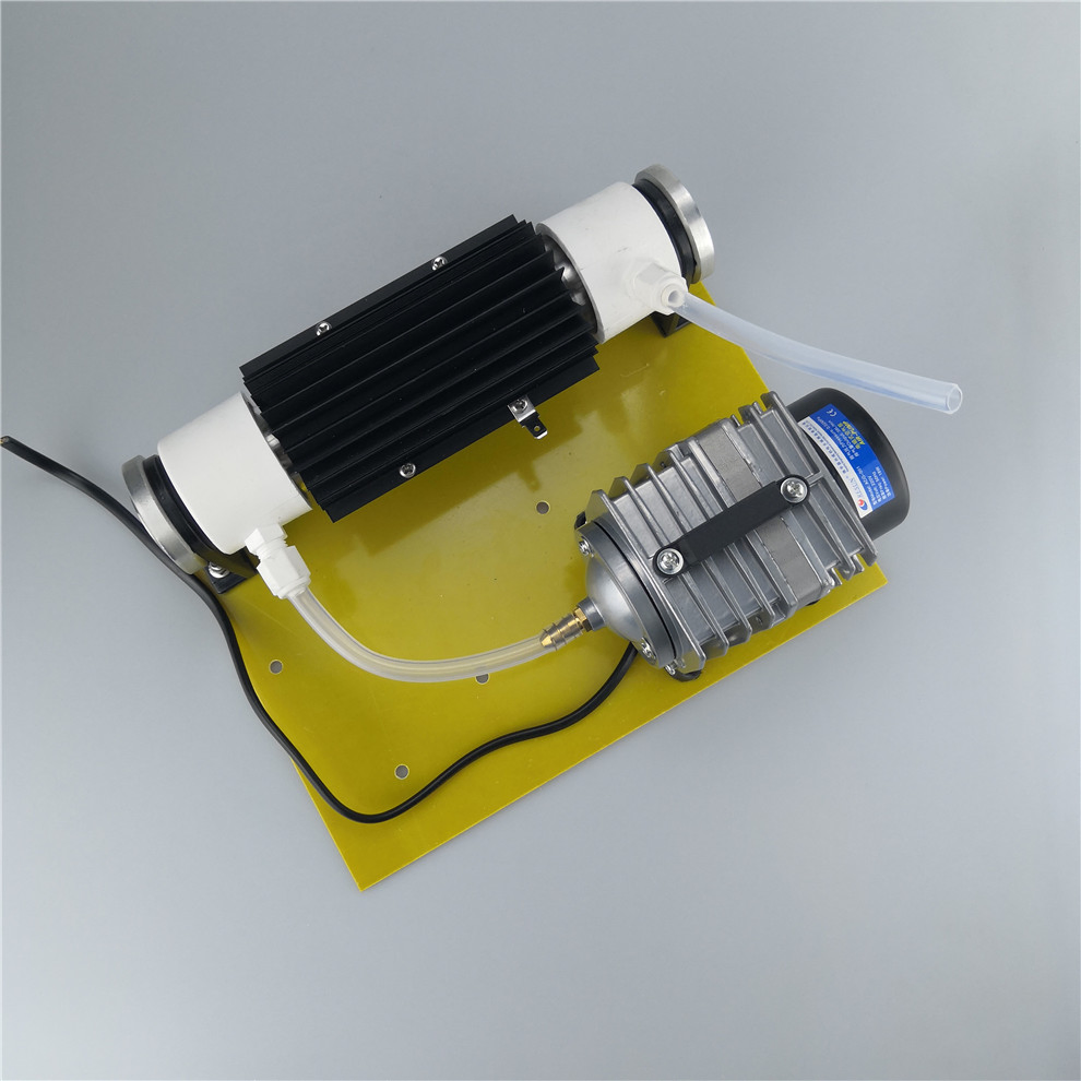 Water Sterilization and Disinfection Quartz Glass Tube Ozone Generator Module with Pump