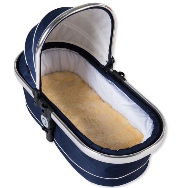 Super Warm Real Fur Sheepskin Straight Wool Bassinet Liner Baby Products
